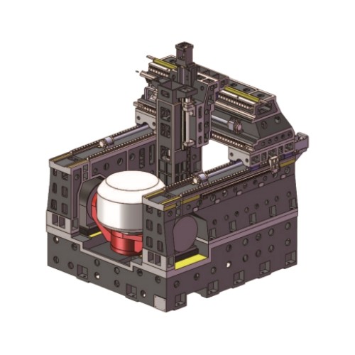 Crossbeam-type Cradle 5-axis Machining Center